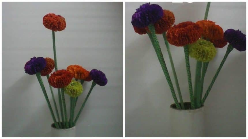 marigold flower making 27