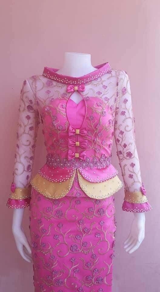 myanmar costume front design 20