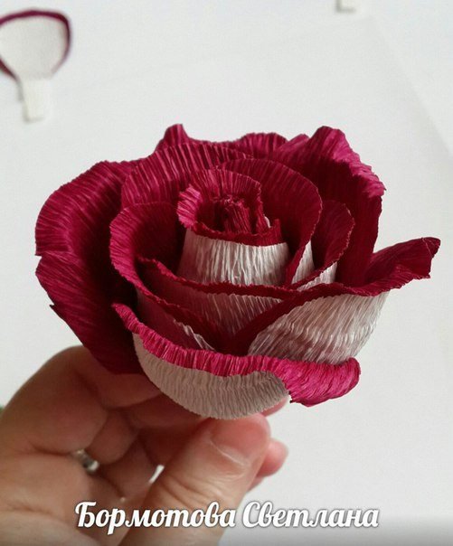 rose flower making 17