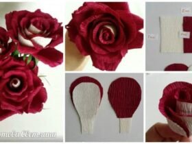 rose flower making a1