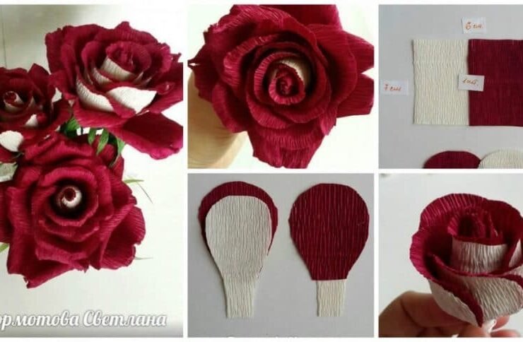 rose flower making a1