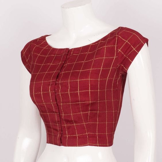 saree blouse back neck designs 16 2