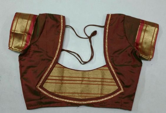 saree blouse back neck designs 8 1