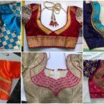 saree blouse back neck designs a1 1