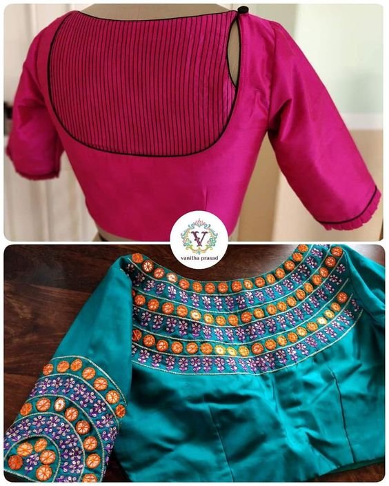 saree blouse designs 12 1