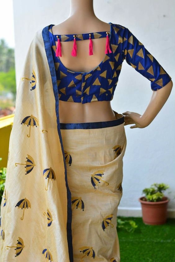 saree blouse designs 2 3