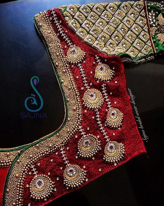 saree blouse sleeve designs 3