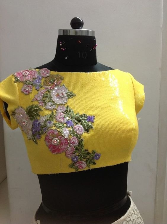 silk saree blouses 31