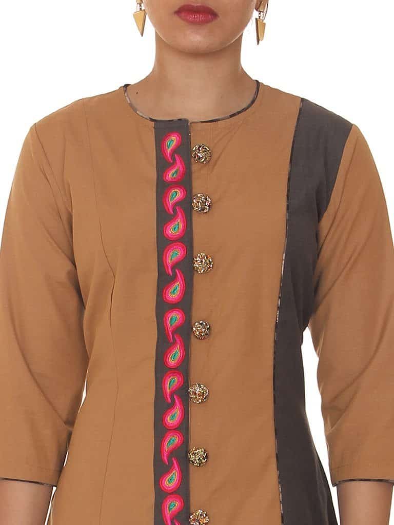 trendy kurti neck designs 2