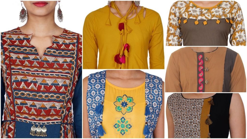 trendy kurti neck designs a1