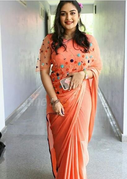 trendy saree blouse designs 9
