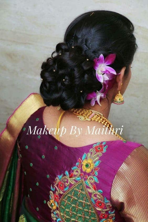 wedding blouse design for silk saree 12