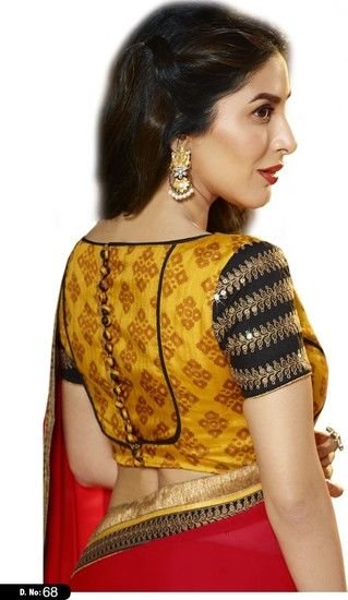 wedding blouse design for silk saree 15