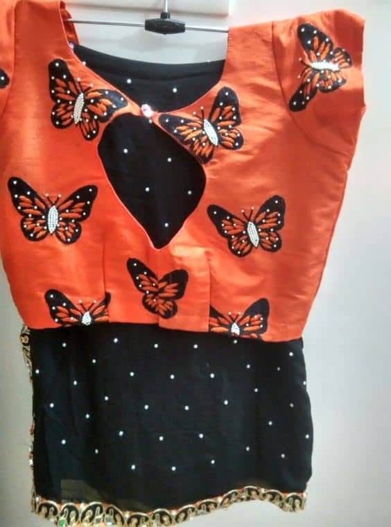 blouse back neck designs 21