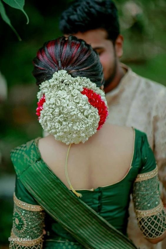 bridal hair bun 10