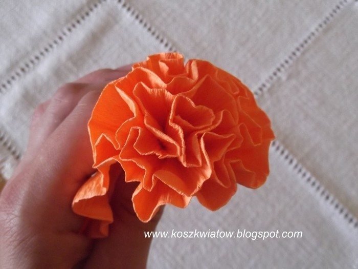 corrugated paper flowers 12