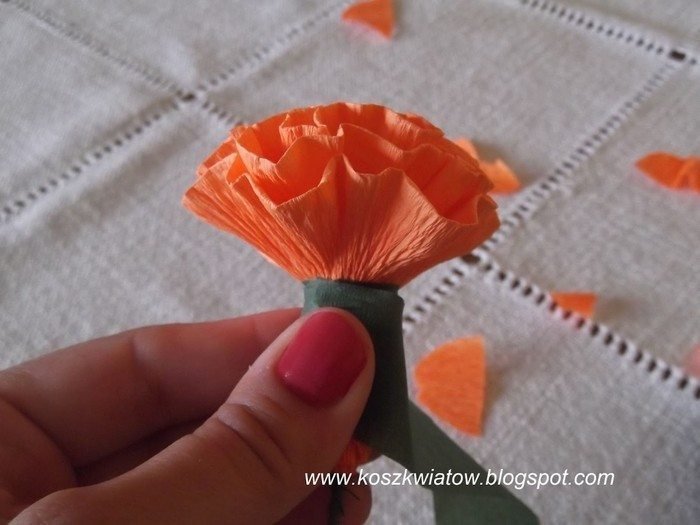 corrugated paper flowers 17