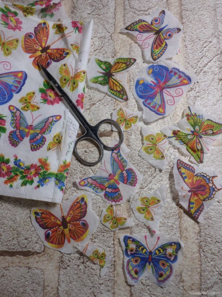 decoupage butterfly 3