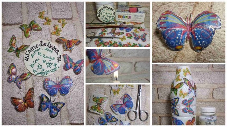 decoupage butterfly a1