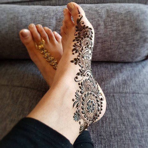 foot mehndi designs 2 1