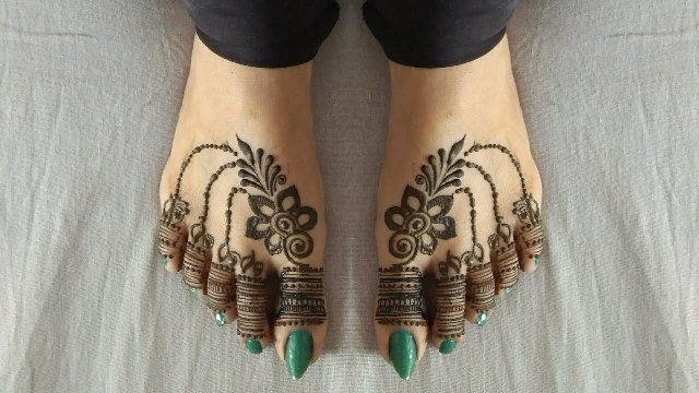 foot mehndi designs 4 1