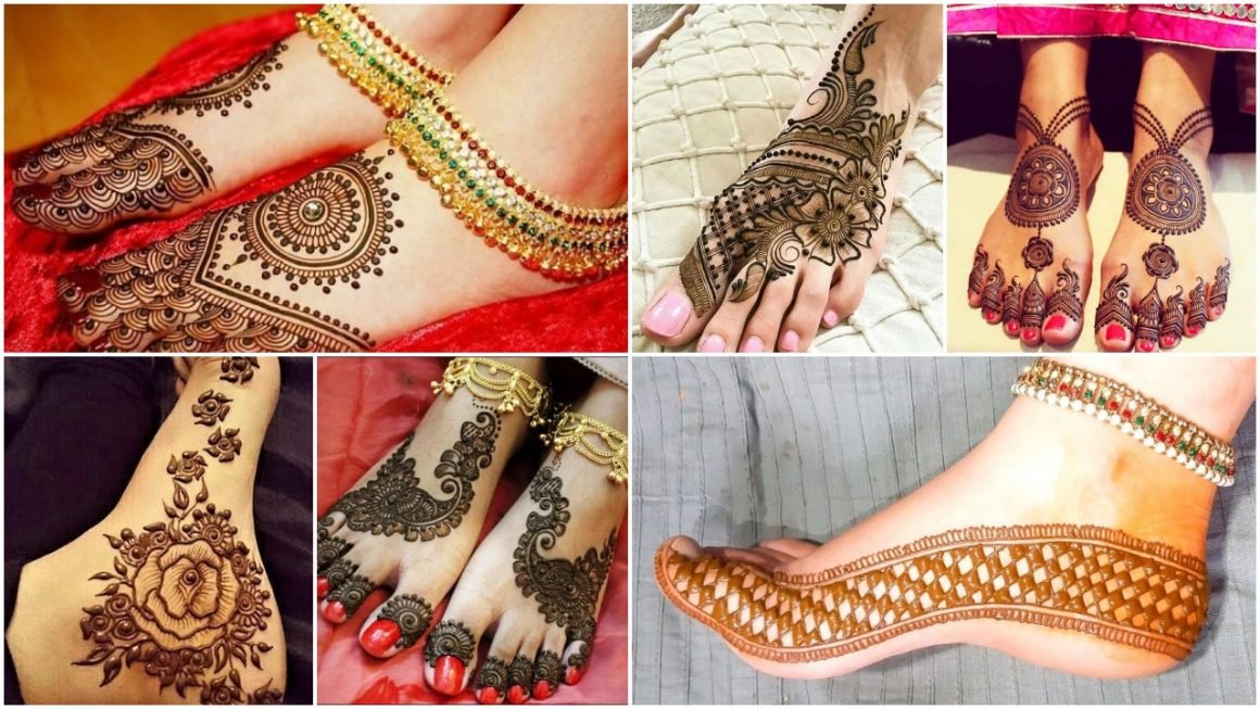 foot mehndi designs a1