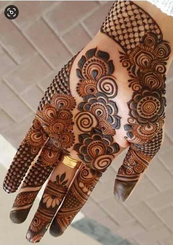 front hand mehndi designs 11