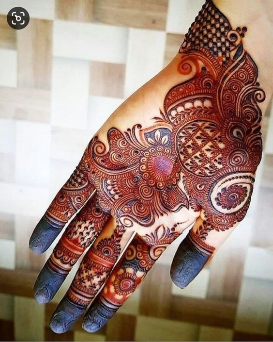 front hand mehndi designs 13