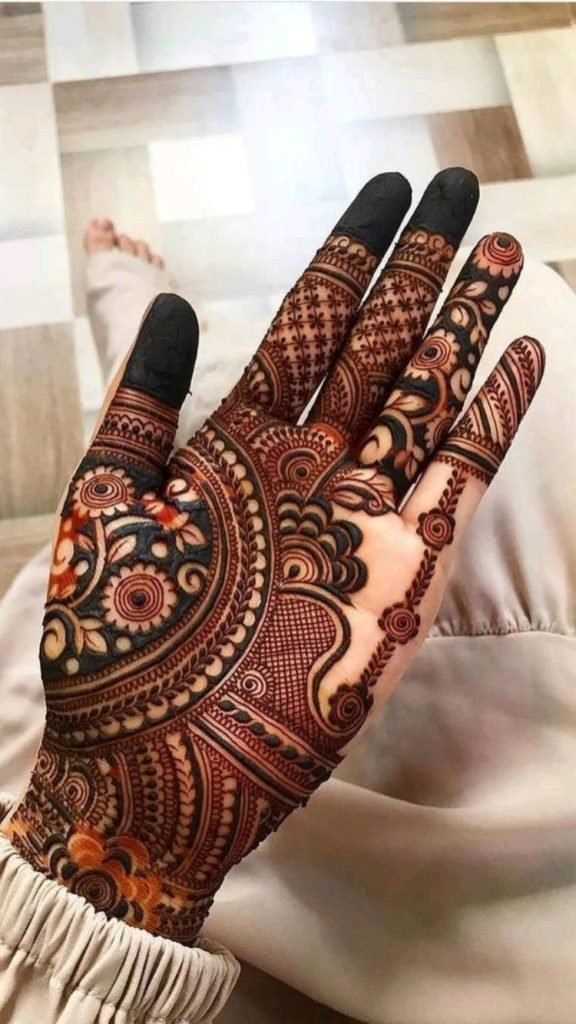 front hand mehndi designs 4