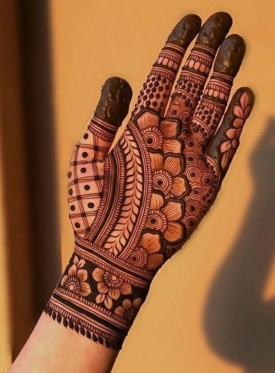 front hand mehndi designs 5