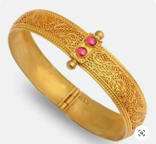 gold bangle design 10