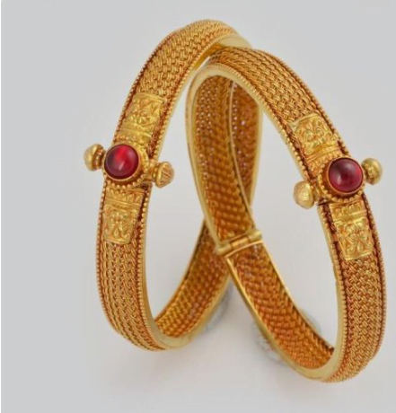 gold bangle design 3