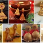 gold jhumka design a1