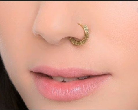 gold nose pin designs 12