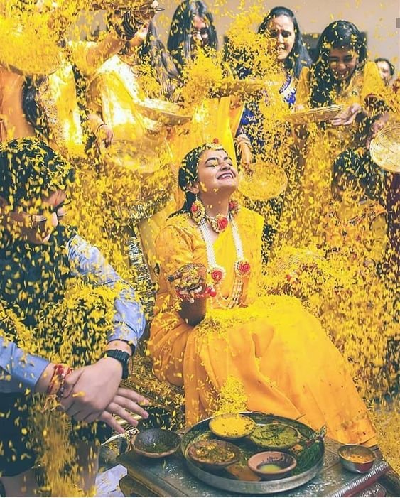 haldi photoshoot ideas 9