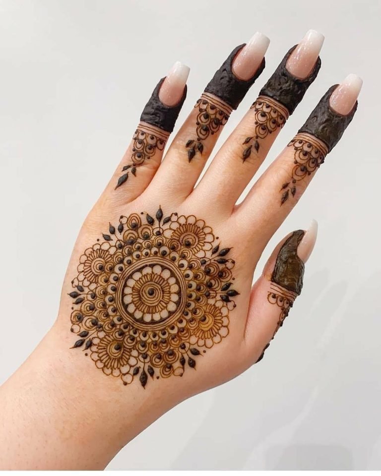 mehndi designs for hand 4