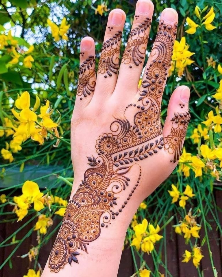 mehndi designs for hand 6