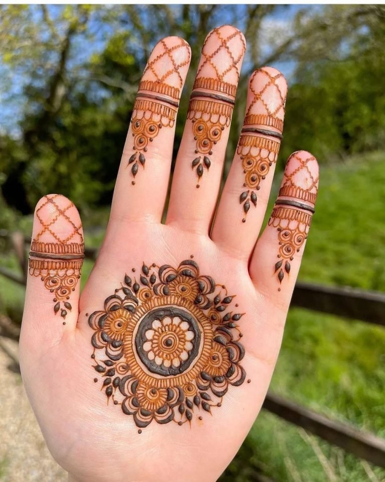 mehndi designs for hand 7