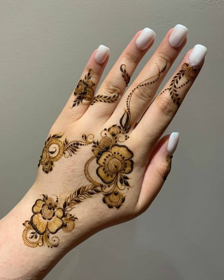 mehndi designs for hand 9