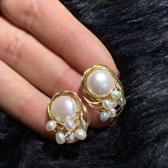 pearl earrings design 12