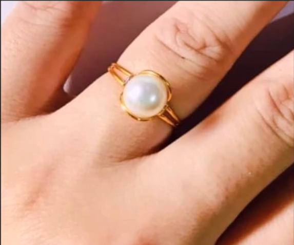 pearl rings designs 4