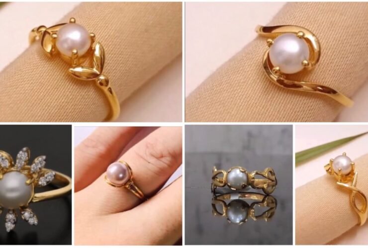 pearl rings designs a1