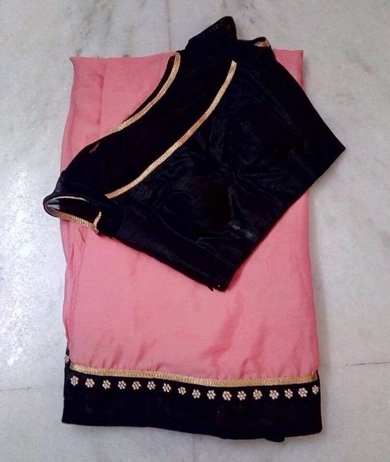 saree blouse back neck designs 10