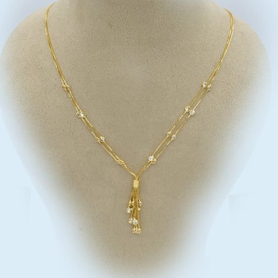 simple gold chain design 3
