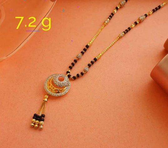 traditional gold mangalsutra designs 7