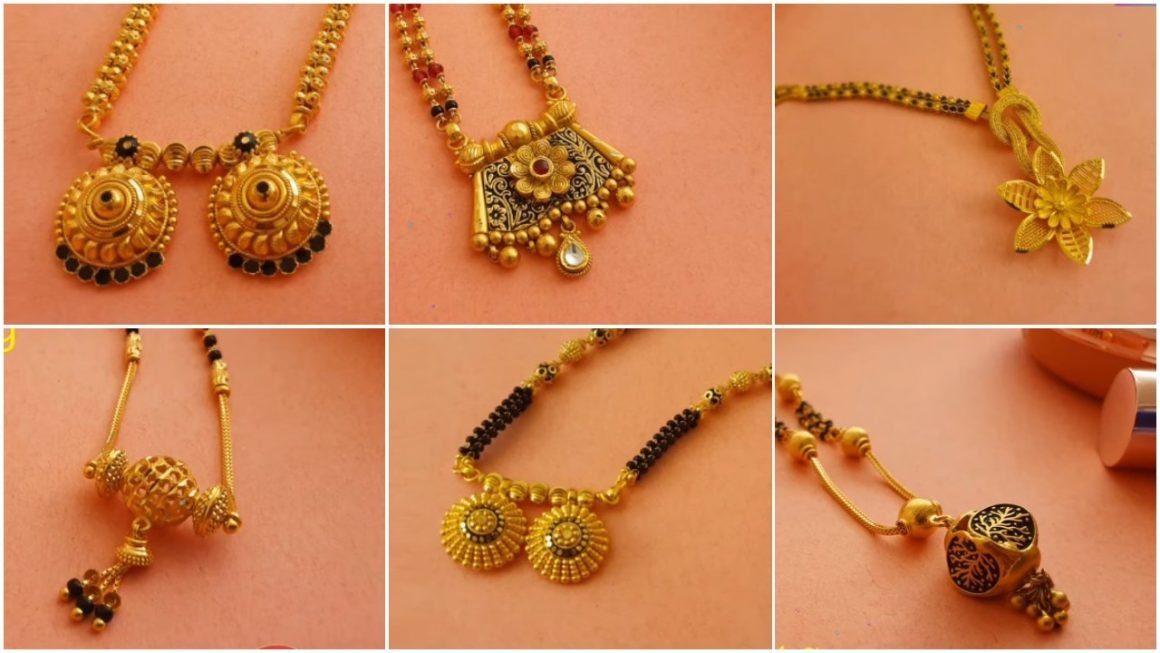 traditional gold mangalsutra designs a1