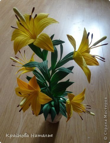 yellow lilies 9