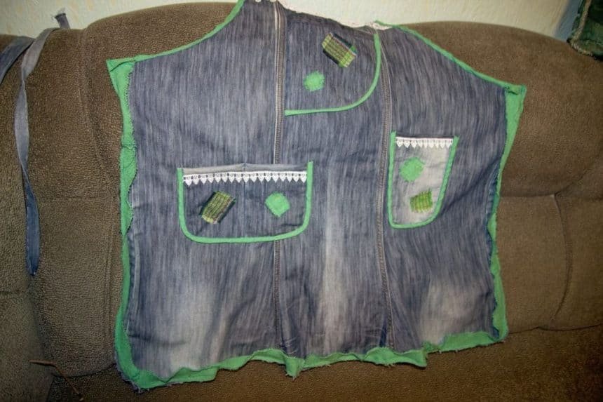 apron from old jeans 23