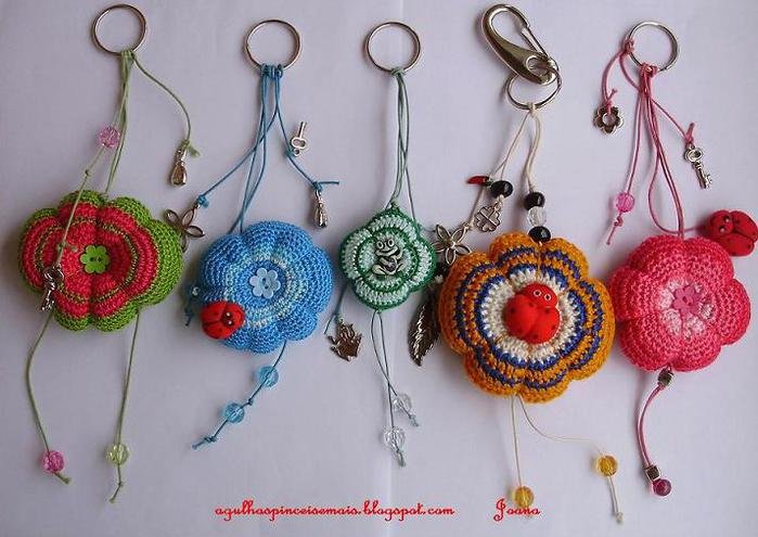 crochet key chain 2