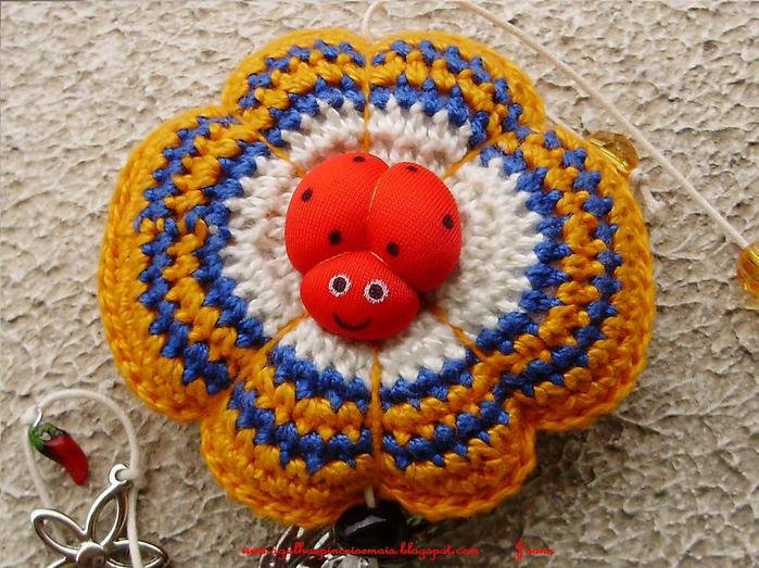 crochet key chain 3